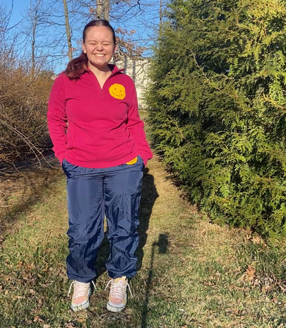 Smiley track pants