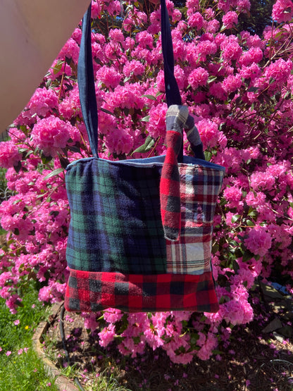 Plaid Flannel Bag