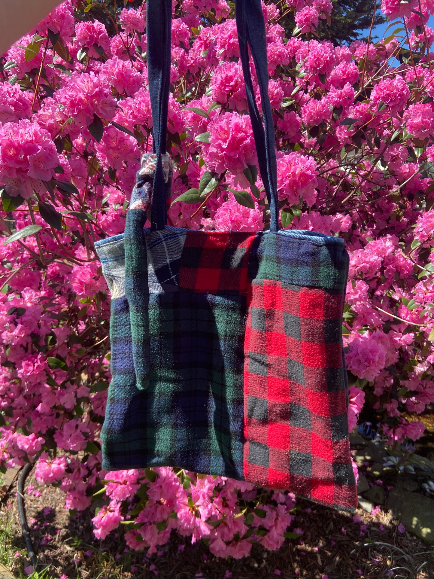 Plaid Flannel Bag