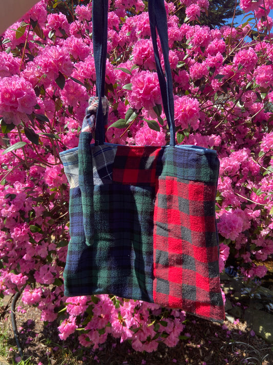 Plaid Flannel Bag